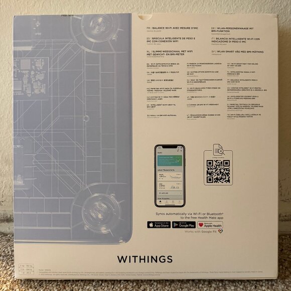 New (In Box) Withings Smart Scale - Picture 2 of 2